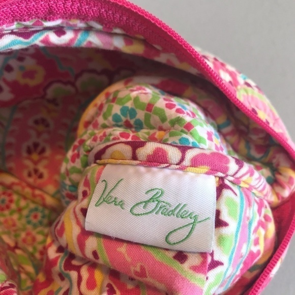 Vera Bradley 100% cotton Capri melon paisley bucket tote bag purse - Picture 8 of 8